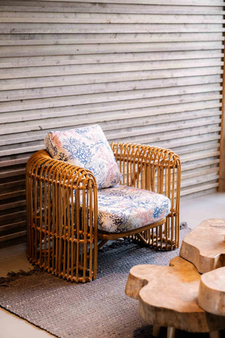 FULL MOON rattan armchair