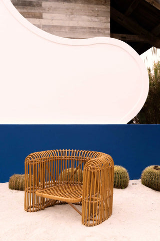 FULL MOON rattan armchair